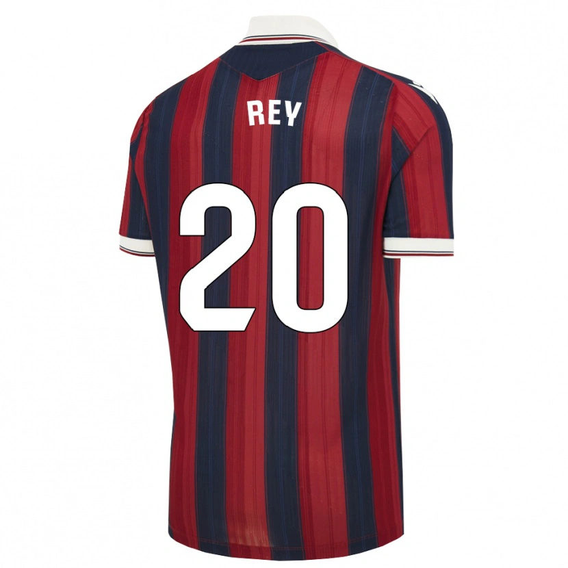 Danxen Damen Oriol Rey #20 Mitternachtsblau Rot Heimtrikot Trikot 2026/27 T-Shirt Schweiz