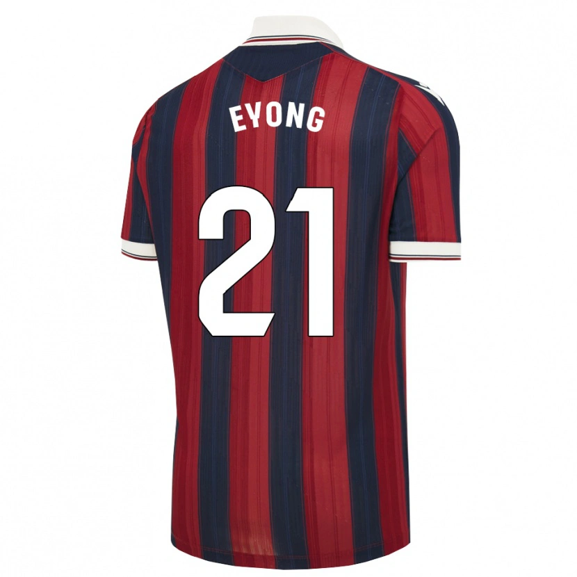 Danxen Damen Karl Etta Eyong #21 Mitternachtsblau Rot Heimtrikot Trikot 2026/27 T-Shirt Schweiz