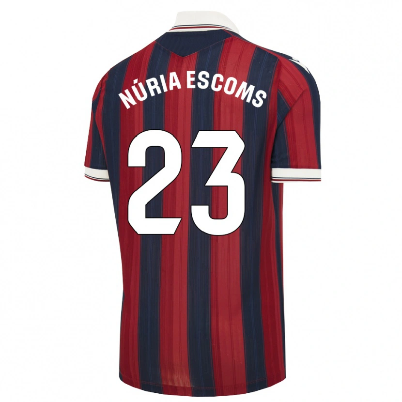 Danxen Damen Núria Escoms #23 Mitternachtsblau Rot Heimtrikot Trikot 2026/27 T-Shirt Schweiz
