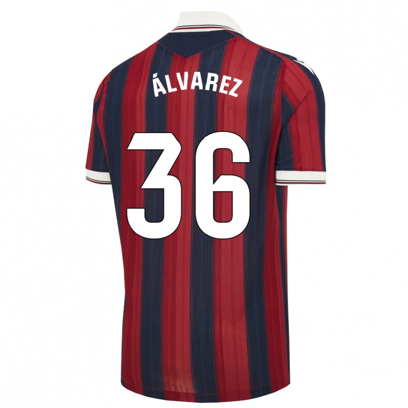 Danxen Damen Anna Álvarez #36 Mitternachtsblau Rot Heimtrikot Trikot 2026/27 T-Shirt Schweiz