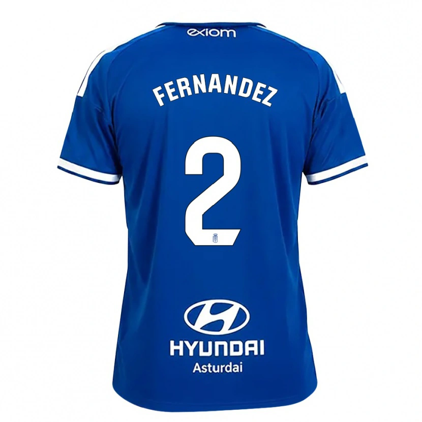 Danxen Damen Adrián Fernández #2 Mittelblau Weiß Heimtrikot Trikot 2026/27 T-Shirt Schweiz