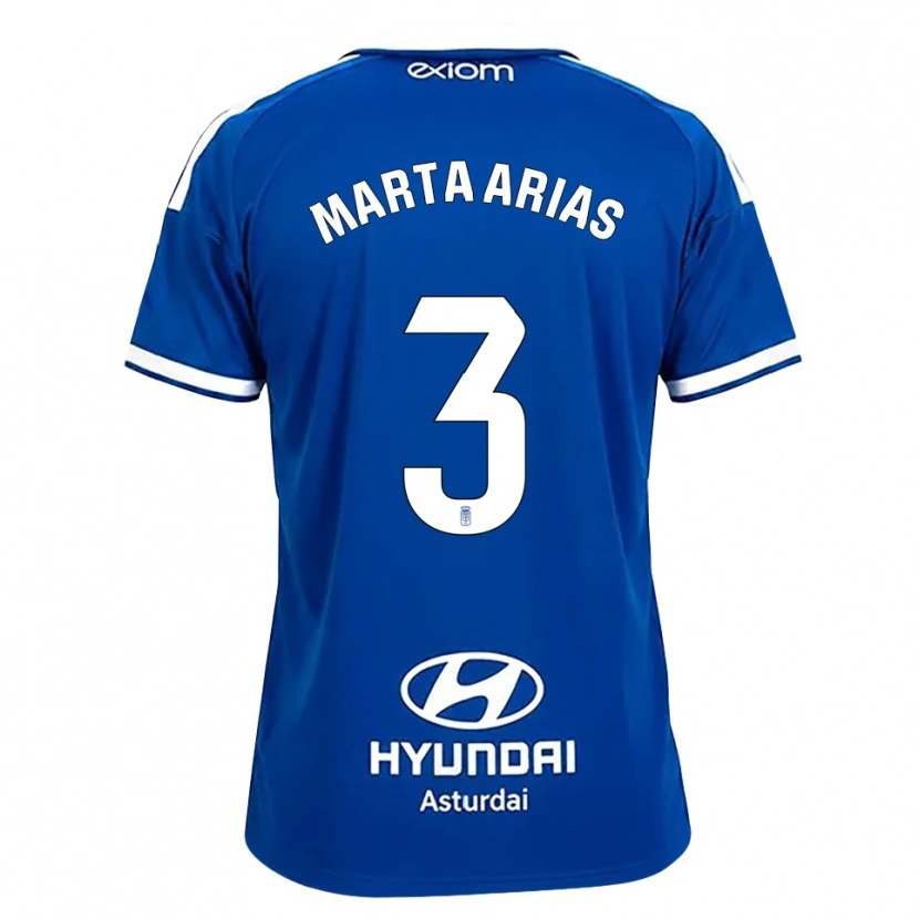 Danxen Damen Marta Arias #3 Mittelblau Weiß Heimtrikot Trikot 2026/27 T-Shirt Schweiz