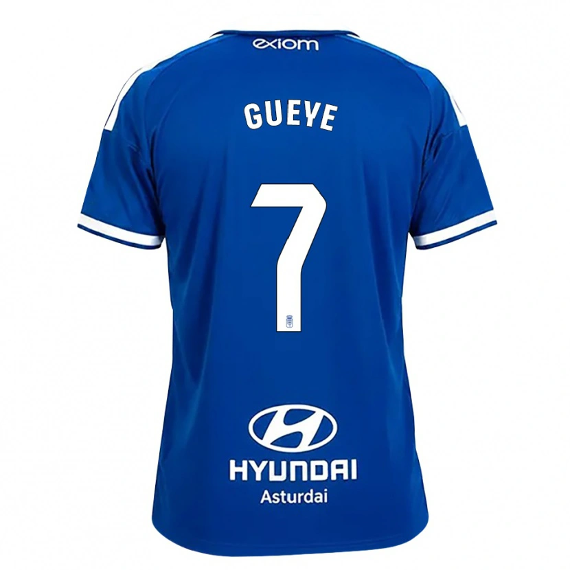 Danxen Damen Lamine Gueye #7 Mittelblau Weiß Heimtrikot Trikot 2026/27 T-Shirt Schweiz