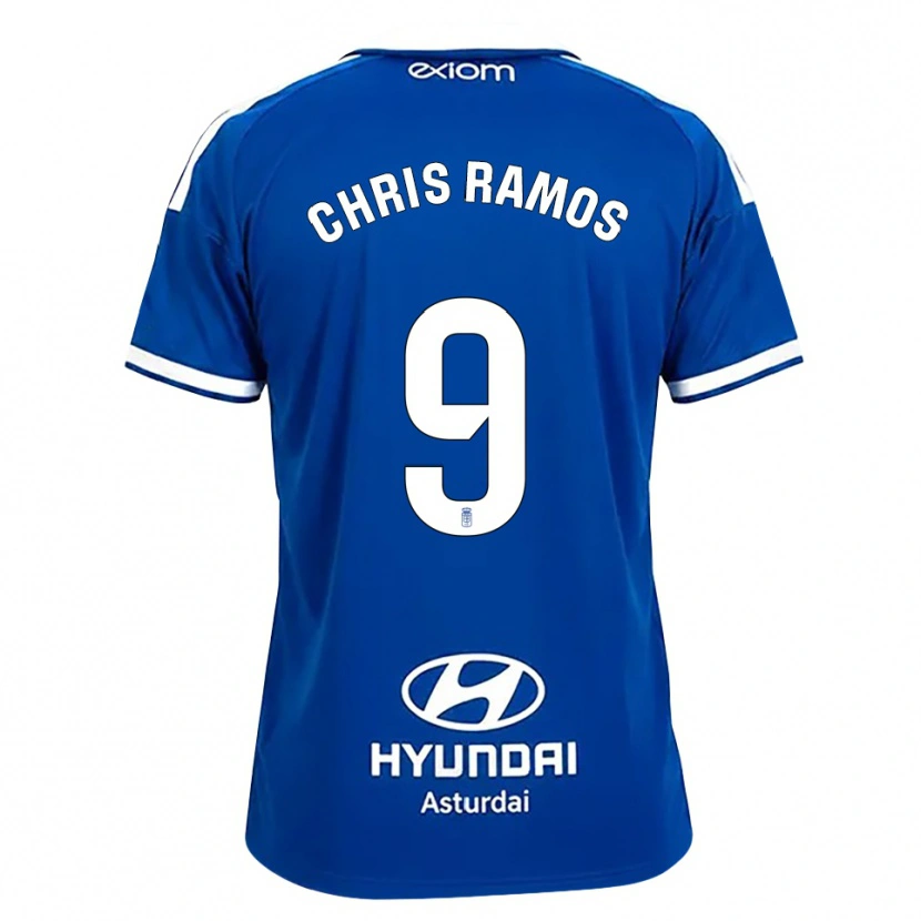 Danxen Damen Chris Ramos #9 Mittelblau Weiß Heimtrikot Trikot 2026/27 T-Shirt Schweiz