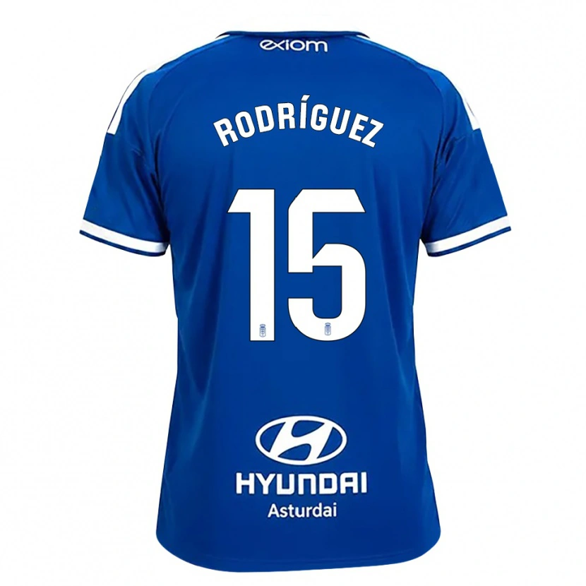 Danxen Damen Samu Rodríguez #15 Mittelblau Weiß Heimtrikot Trikot 2026/27 T-Shirt Schweiz
