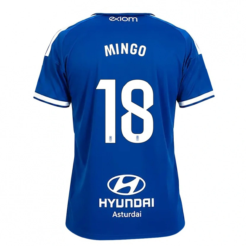 Danxen Damen Víctor Mingo #18 Mittelblau Weiß Heimtrikot Trikot 2026/27 T-Shirt Schweiz