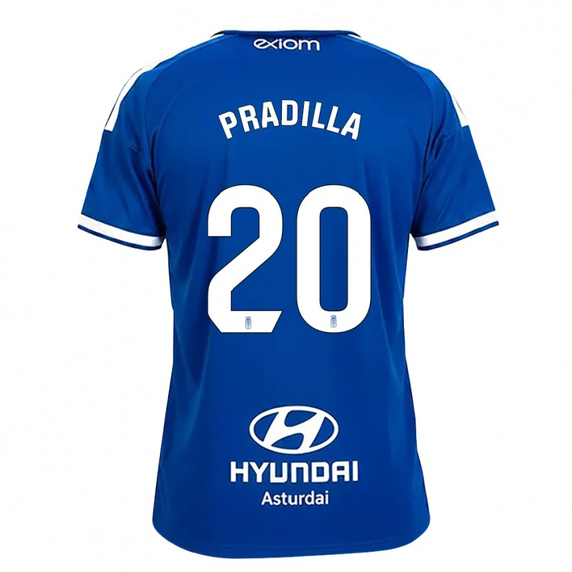 Danxen Damen Elena Pradilla Aranda #20 Mittelblau Weiß Heimtrikot Trikot 2026/27 T-Shirt Schweiz