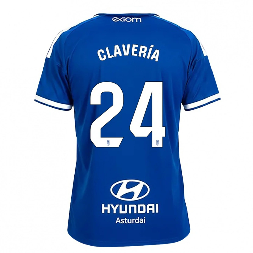 Danxen Damen Miguel Clavería #24 Mittelblau Weiß Heimtrikot Trikot 2026/27 T-Shirt Schweiz
