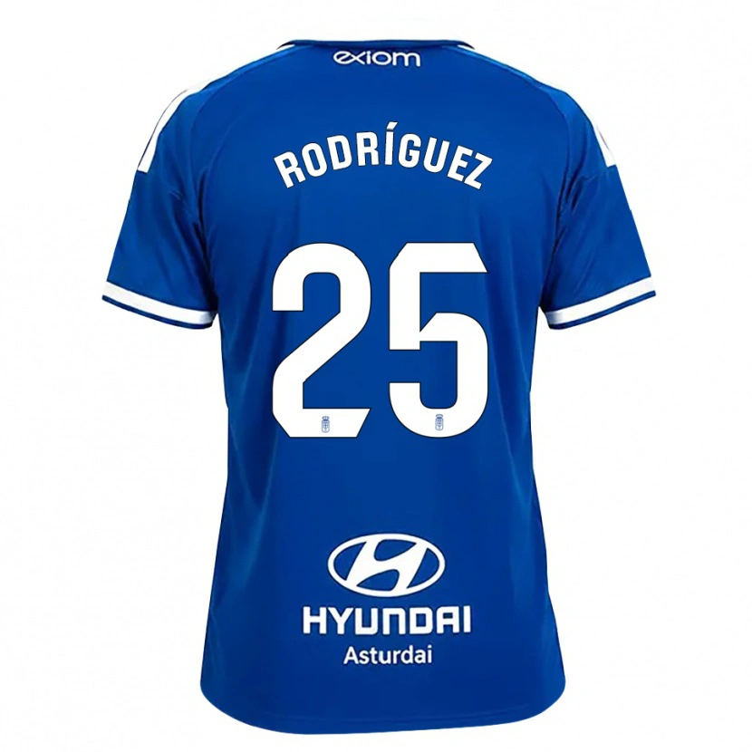 Danxen Damen Álvaro Rodríguez #25 Mittelblau Weiß Heimtrikot Trikot 2026/27 T-Shirt Schweiz