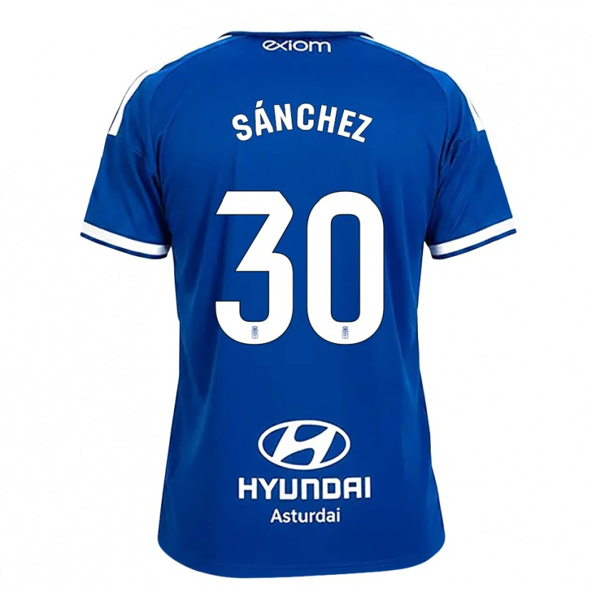 Danxen Damen Marcos Sánchez #30 Mittelblau Weiß Heimtrikot Trikot 2026/27 T-Shirt Schweiz
