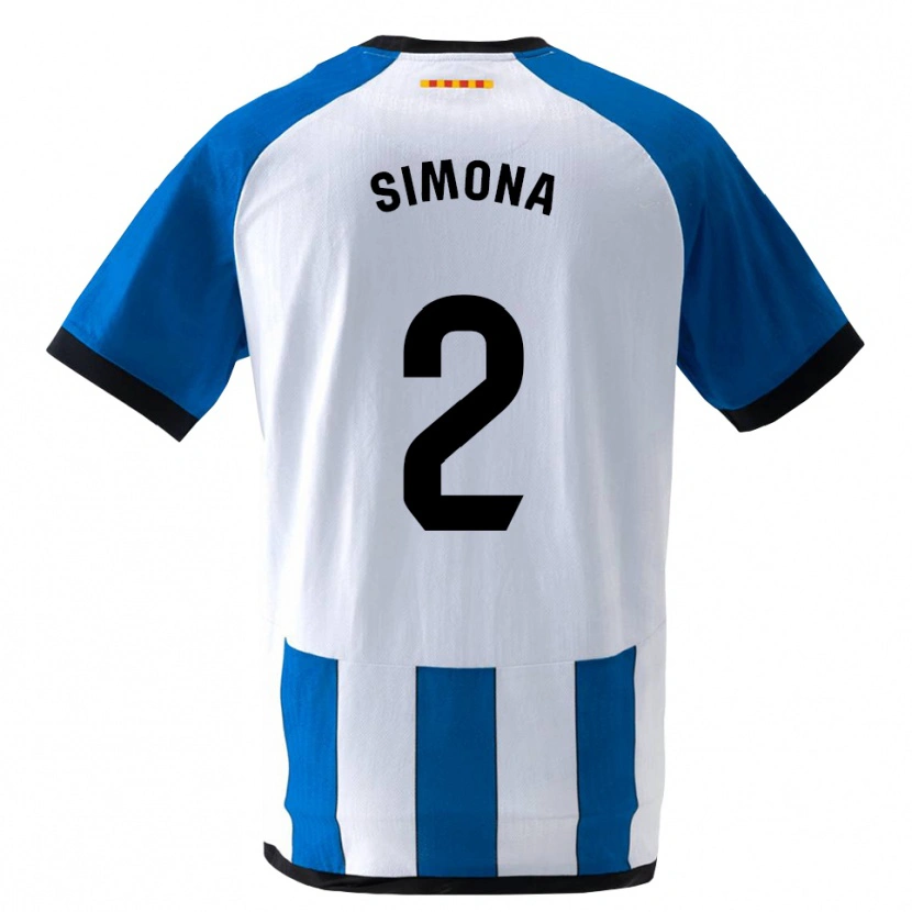Danxen Damen Estefanía Botero Granda #2 Königsblau Weiß Heimtrikot Trikot 2026/27 T-Shirt Schweiz