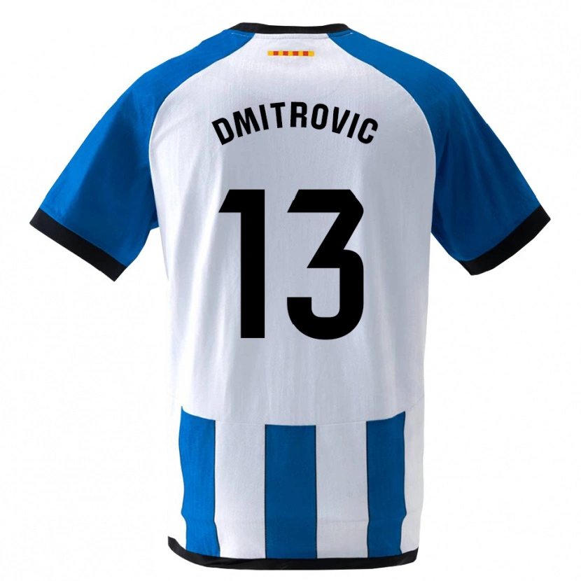 Danxen Damen Marko Dmitrovic #13 Königsblau Weiß Heimtrikot Trikot 2026/27 T-Shirt Schweiz