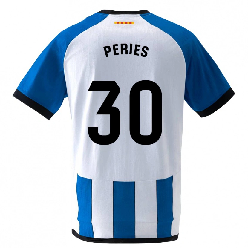 Danxen Damen Jan Peries #30 Königsblau Weiß Heimtrikot Trikot 2026/27 T-Shirt Schweiz