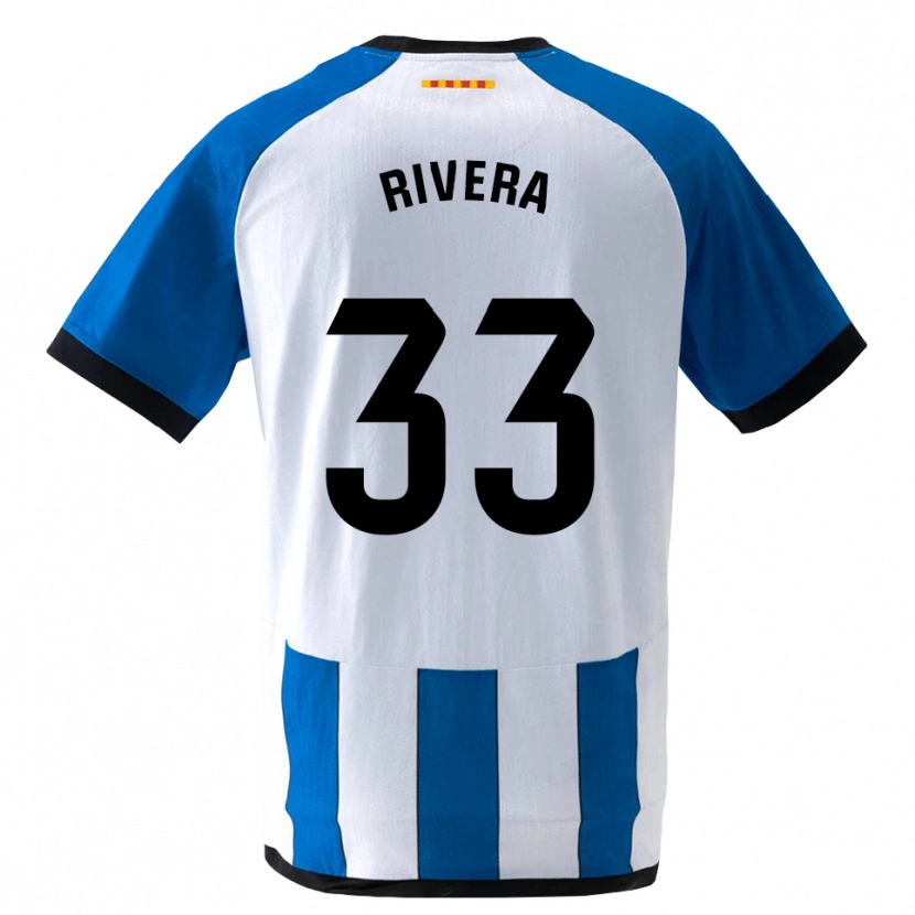 Danxen Damen Pol Rivera #33 Königsblau Weiß Heimtrikot Trikot 2026/27 T-Shirt Schweiz