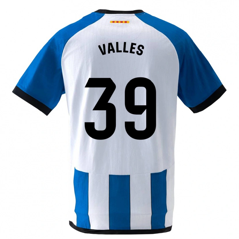 Danxen Damen Gastón Valles #39 Königsblau Weiß Heimtrikot Trikot 2026/27 T-Shirt Schweiz