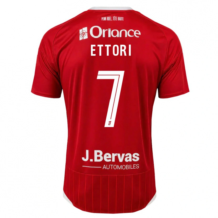 Danxen Damen Yanis Ettori #7 Weiß Rot Heimtrikot Trikot 2026/27 T-Shirt Schweiz