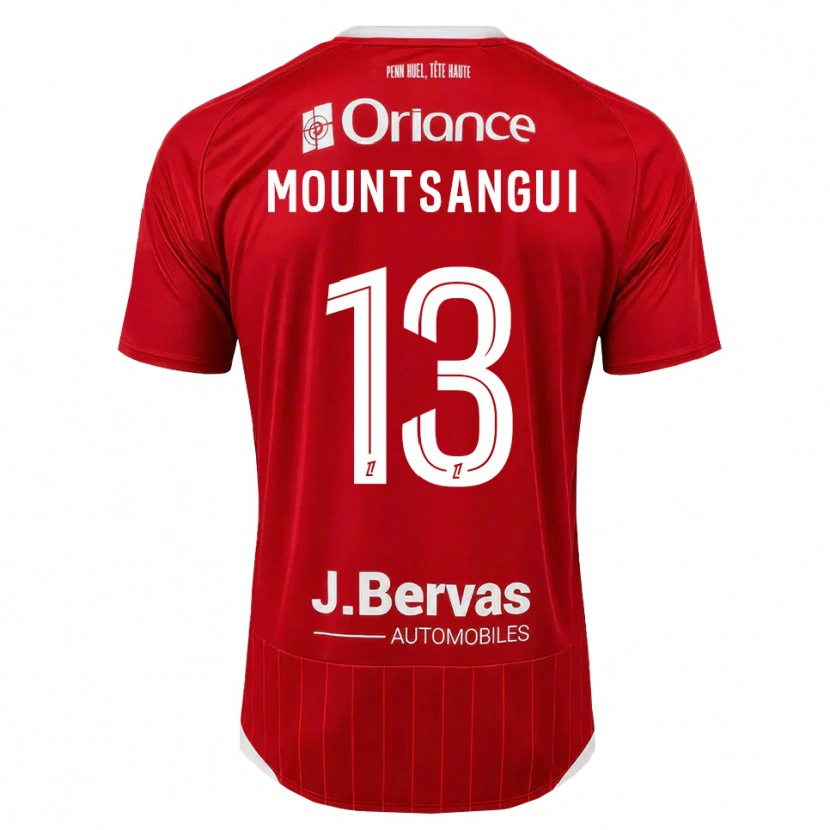 Danxen Damen Warren Mountsangui #13 Weiß Rot Heimtrikot Trikot 2026/27 T-Shirt Schweiz