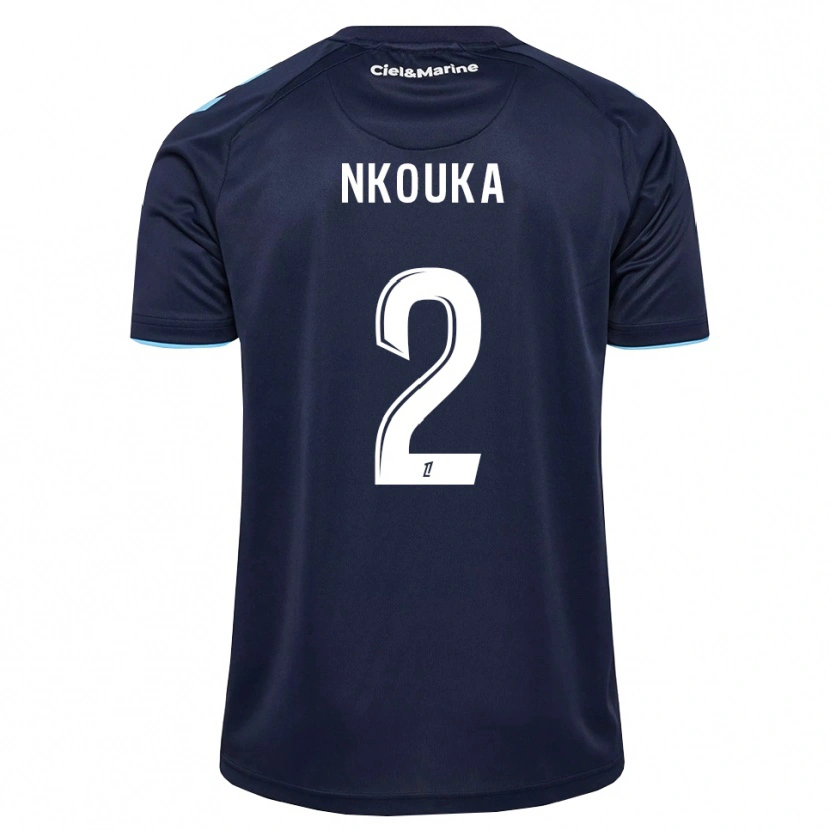 Danxen Damen Ethan Nkouka #2 Kornblumenblau Mitternachtsblau Heimtrikot Trikot 2026/27 T-Shirt Schweiz