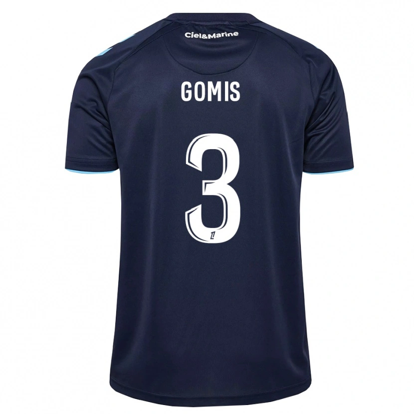 Danxen Damen Georges Gomis #3 Kornblumenblau Mitternachtsblau Heimtrikot Trikot 2026/27 T-Shirt Schweiz