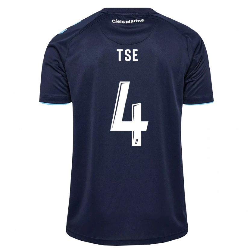Danxen Damen Élisabeth Tsé #4 Kornblumenblau Mitternachtsblau Heimtrikot Trikot 2026/27 T-Shirt Schweiz
