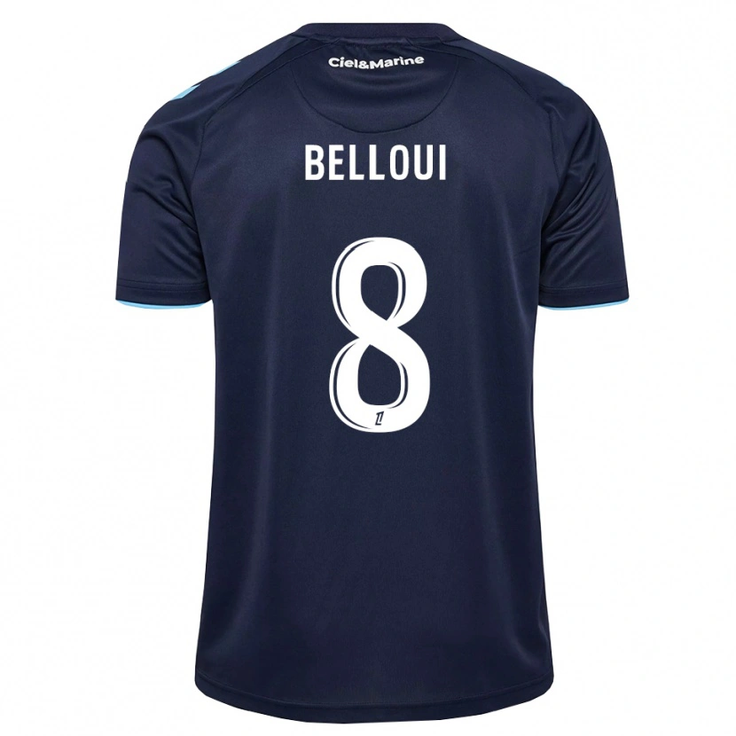 Danxen Damen Ilyan Belloui #8 Kornblumenblau Mitternachtsblau Heimtrikot Trikot 2026/27 T-Shirt Schweiz