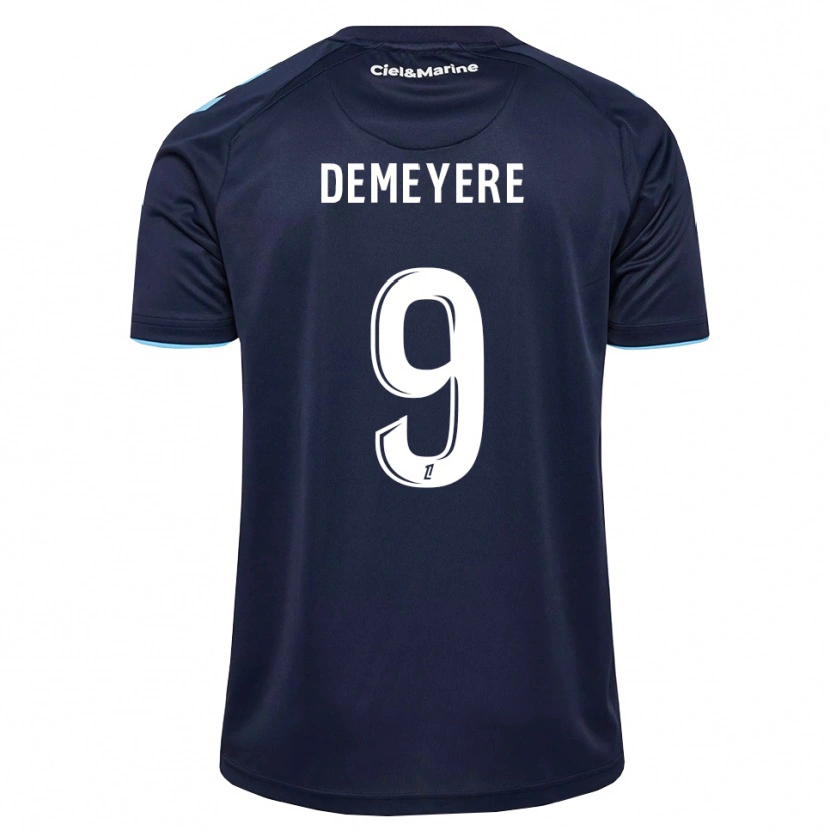 Danxen Damen Silke Demeyere #9 Kornblumenblau Mitternachtsblau Heimtrikot Trikot 2026/27 T-Shirt Schweiz