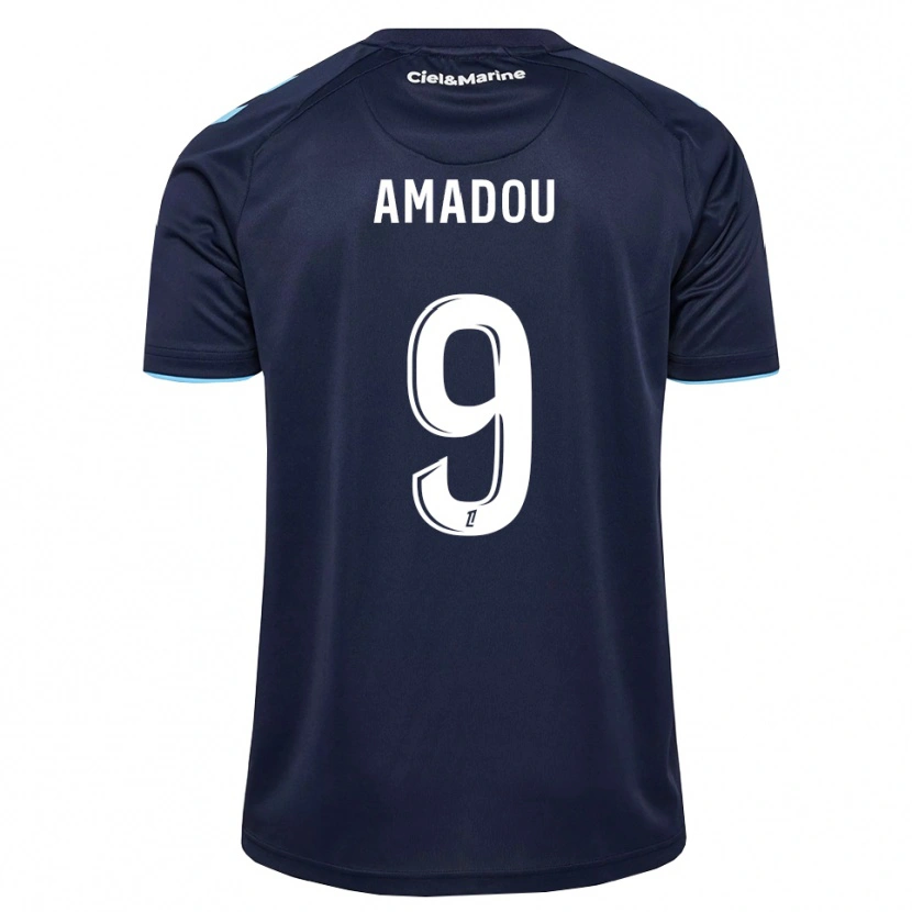 Danxen Damen Mansour Amadou #9 Kornblumenblau Mitternachtsblau Heimtrikot Trikot 2026/27 T-Shirt Schweiz