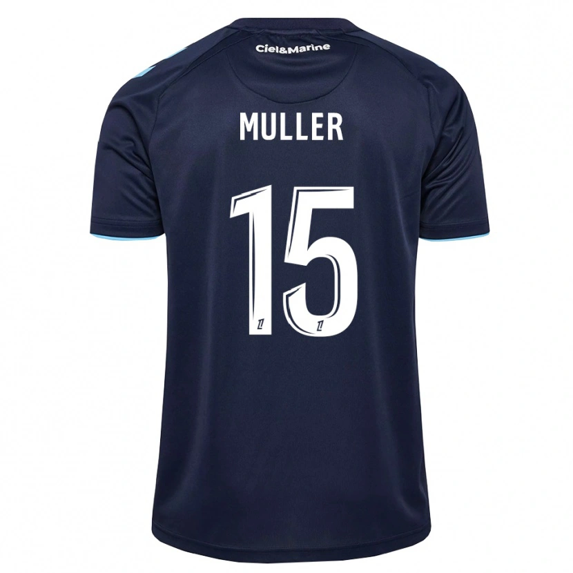 Danxen Damen Laura Muller #15 Kornblumenblau Mitternachtsblau Heimtrikot Trikot 2026/27 T-Shirt Schweiz
