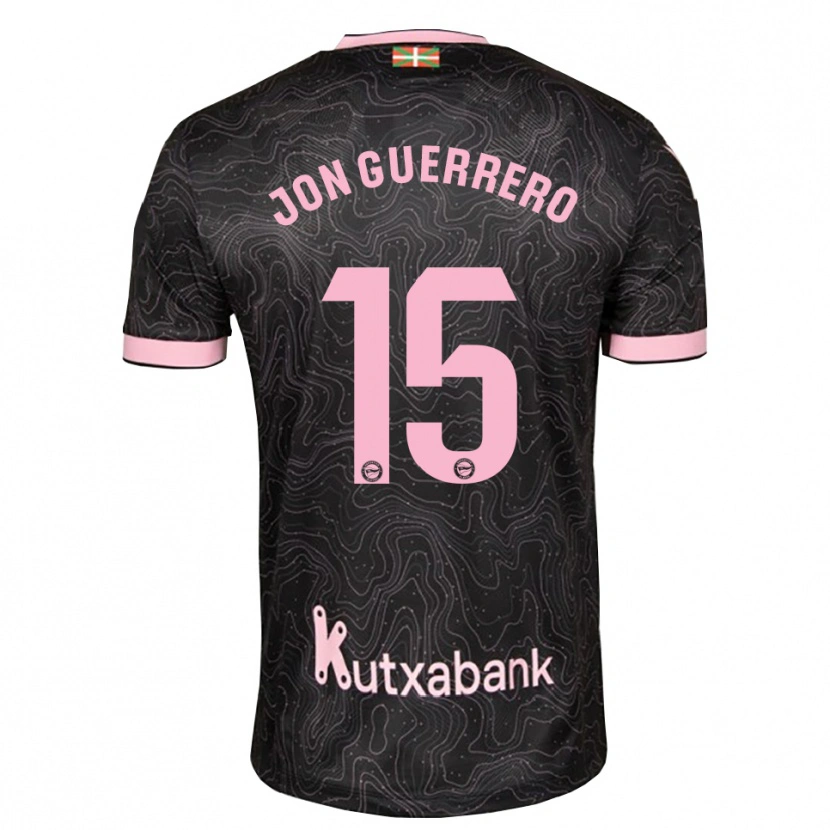 Danxen Damen Julen Jon Guerrero #15 Schwarz Pink Auswärtstrikot Trikot 2026/27 T-Shirt Schweiz