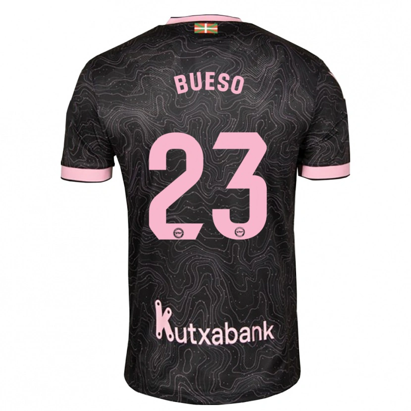 Danxen Damen Alejandro Bueso #23 Schwarz Pink Auswärtstrikot Trikot 2026/27 T-Shirt Schweiz