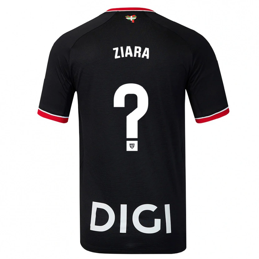 Danxen Damen Ziara Vega Uribarri #0 Schwarz Weiß Rot Auswärtstrikot Trikot 2026/27 T-Shirt Schweiz