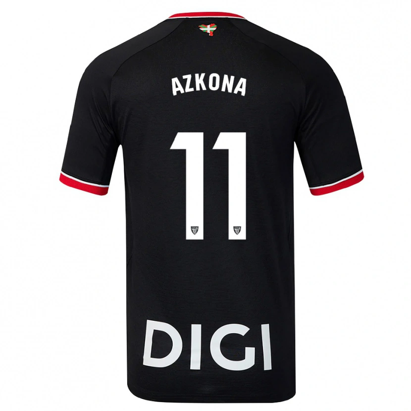 Danxen Damen Ane Azkona Fuente #11 Schwarz Weiß Rot Auswärtstrikot Trikot 2026/27 T-Shirt Schweiz