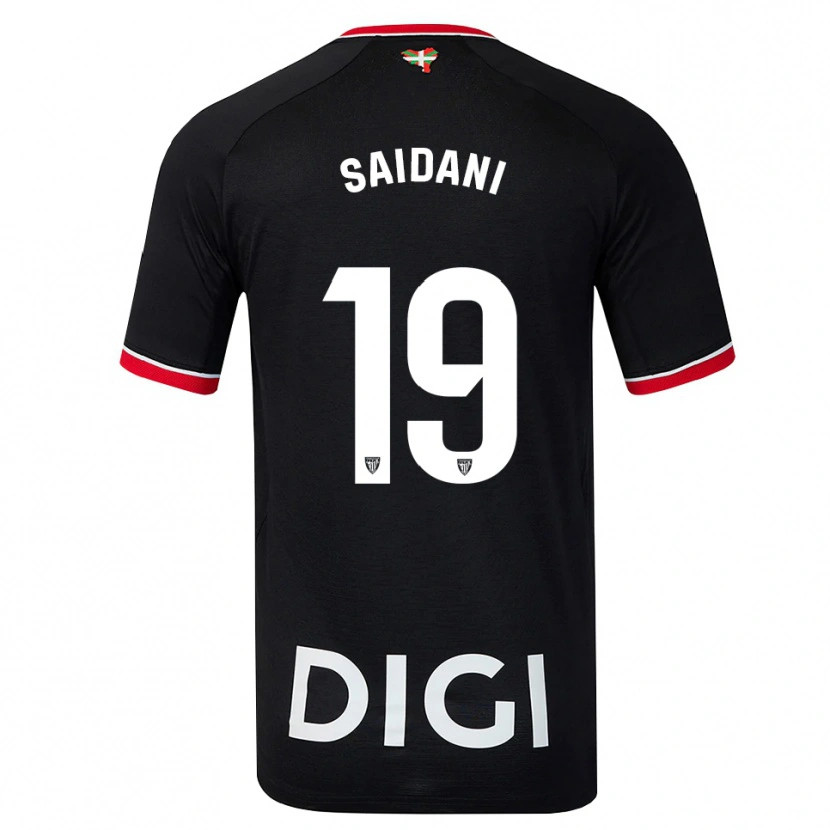 Danxen Damen Ismahel Saidani #19 Schwarz Weiß Rot Auswärtstrikot Trikot 2026/27 T-Shirt Schweiz