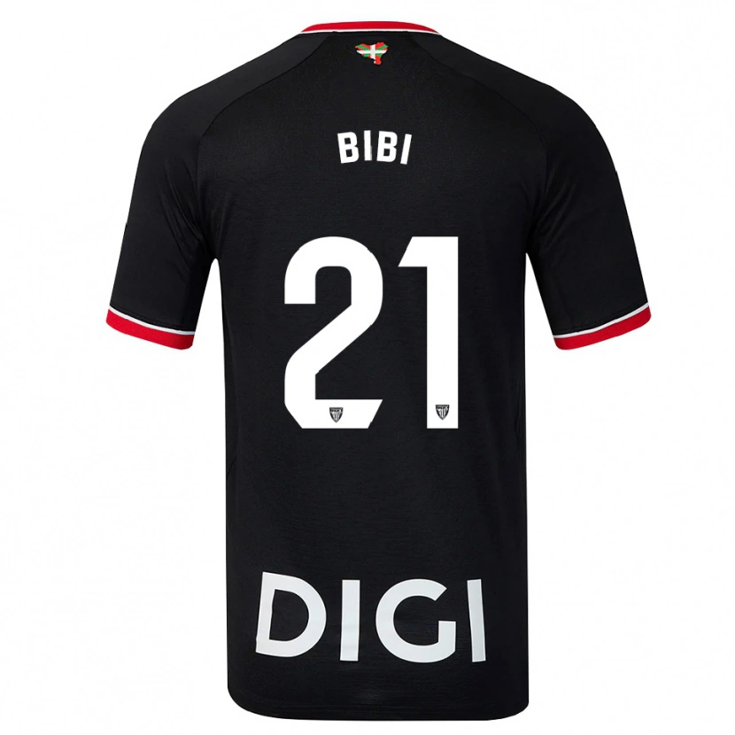 Danxen Damen Bibiane Schulze #21 Schwarz Weiß Rot Auswärtstrikot Trikot 2026/27 T-Shirt Schweiz