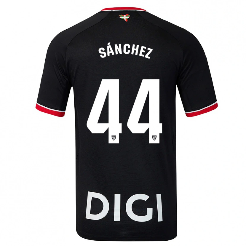 Danxen Damen Selton Sánchez #44 Schwarz Weiß Rot Auswärtstrikot Trikot 2026/27 T-Shirt Schweiz