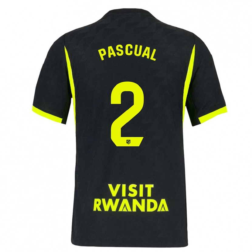 Danxen Damen Martin Pascual #2 Hellgrün Schwarz Auswärtstrikot Trikot 2026/27 T-Shirt Schweiz