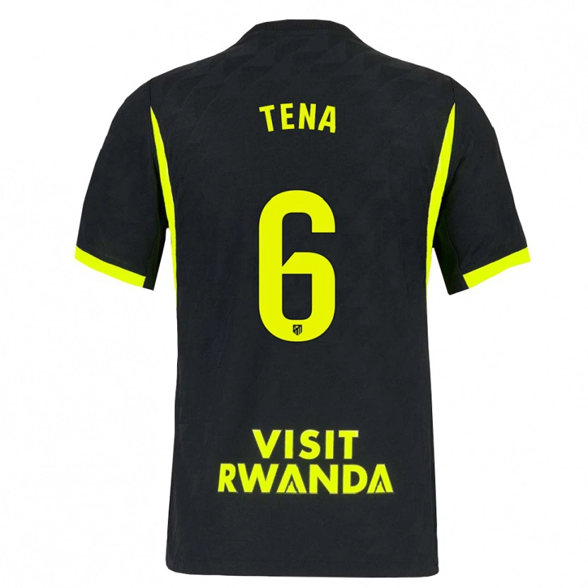 Danxen Damen Javi Tena #6 Hellgrün Schwarz Auswärtstrikot Trikot 2026/27 T-Shirt Schweiz