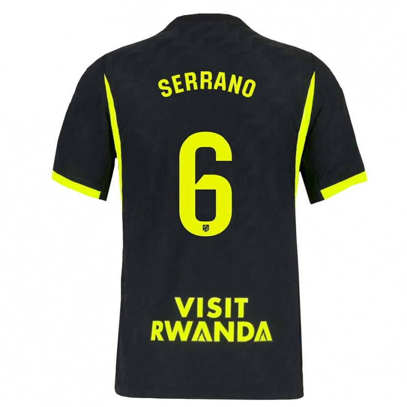 Danxen Damen Javi Serrano #6 Hellgrün Schwarz Auswärtstrikot Trikot 2026/27 T-Shirt Schweiz