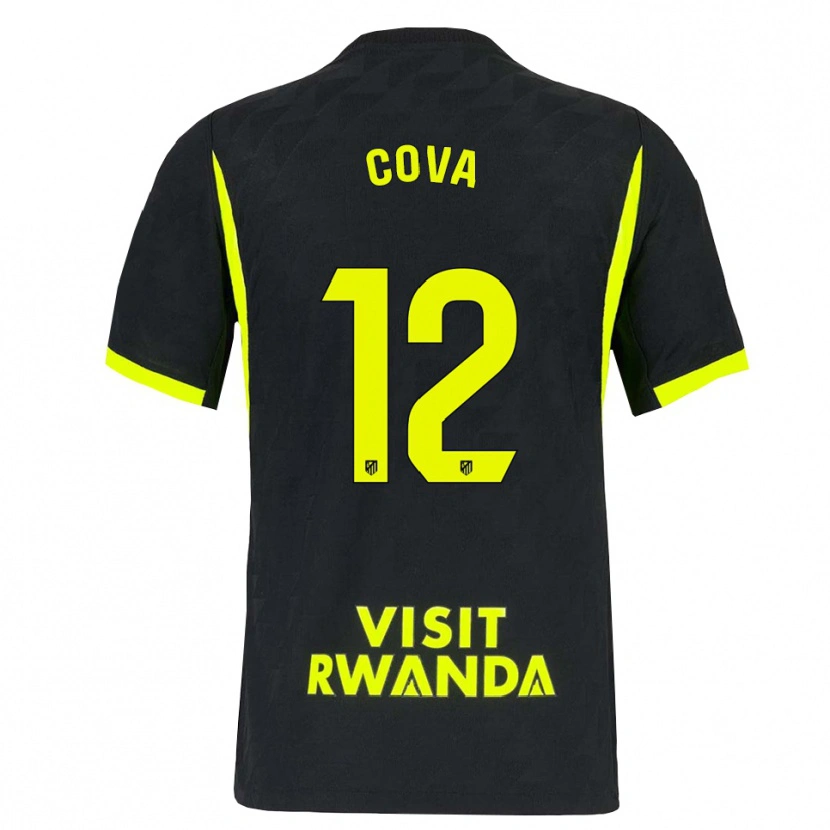 Danxen Damen Adrian Cova #12 Hellgrün Schwarz Auswärtstrikot Trikot 2026/27 T-Shirt Schweiz