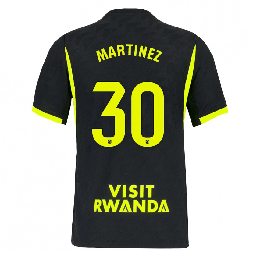 Danxen Damen Daniel Martinez #30 Hellgrün Schwarz Auswärtstrikot Trikot 2026/27 T-Shirt Schweiz