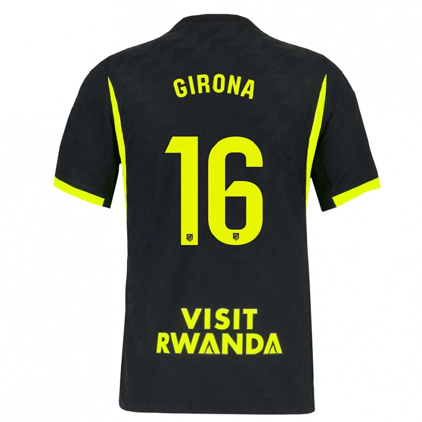 Danxen Damen Raúl Girona #16 Hellgrün Schwarz Auswärtstrikot Trikot 2026/27 T-Shirt Schweiz