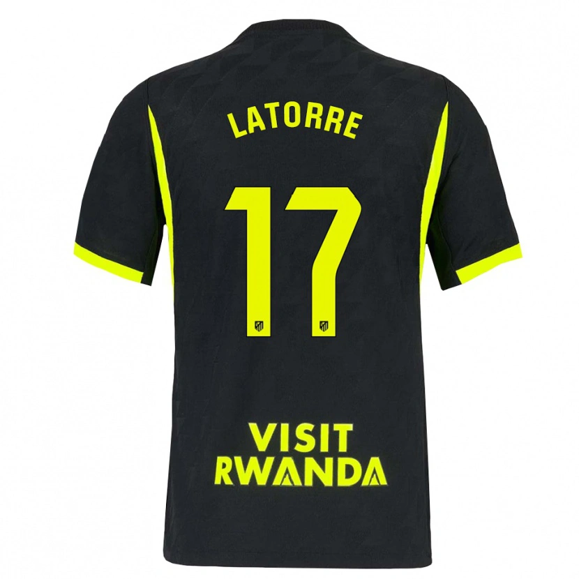 Danxen Damen Barbara Latorre #17 Hellgrün Schwarz Auswärtstrikot Trikot 2026/27 T-Shirt Schweiz