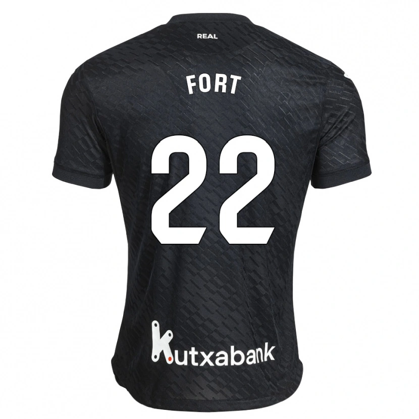 Danxen Damen Héctor Fort #22 Schwarz Weiß Auswärtstrikot Trikot 2026/27 T-Shirt Schweiz