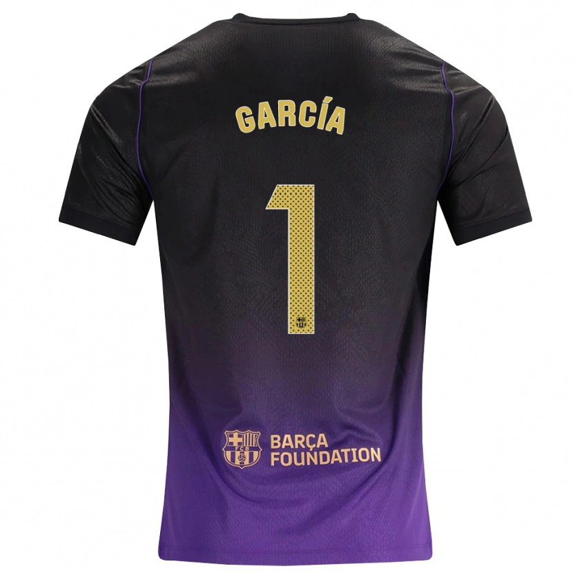 Danxen Damen Joan García #1 Lila Gelb Schwarz Auswärtstrikot Trikot 2026/27 T-Shirt Schweiz