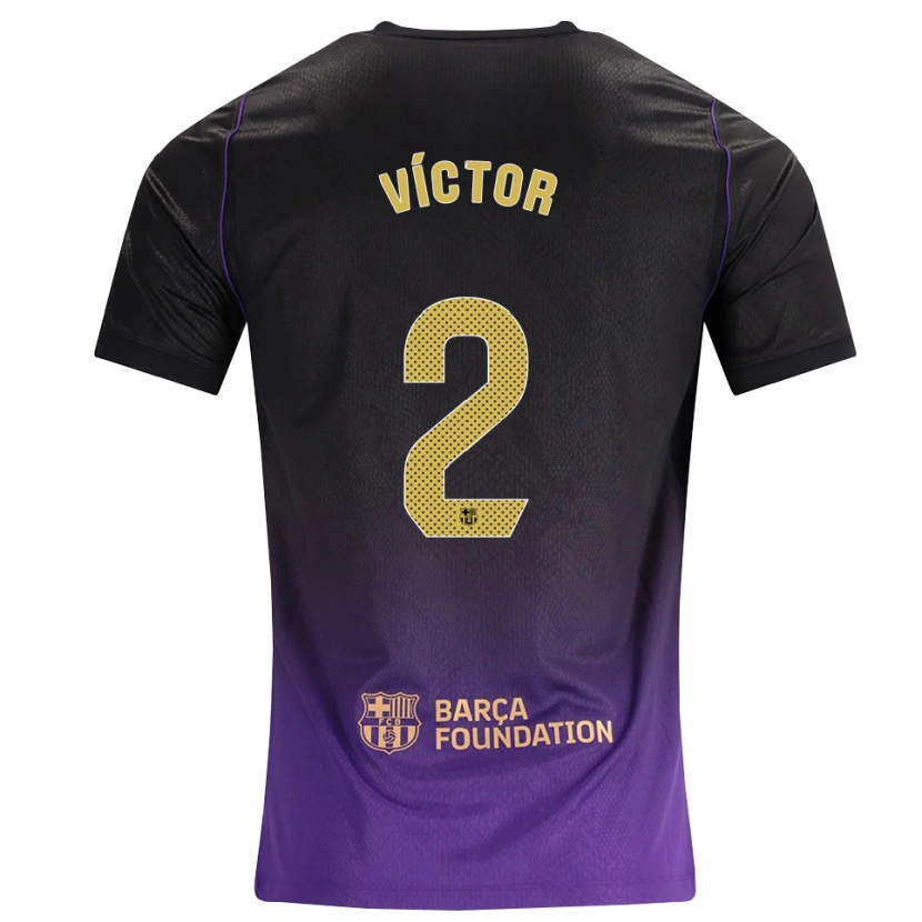 Danxen Damen Guillem Víctor #2 Lila Gelb Schwarz Auswärtstrikot Trikot 2026/27 T-Shirt Schweiz