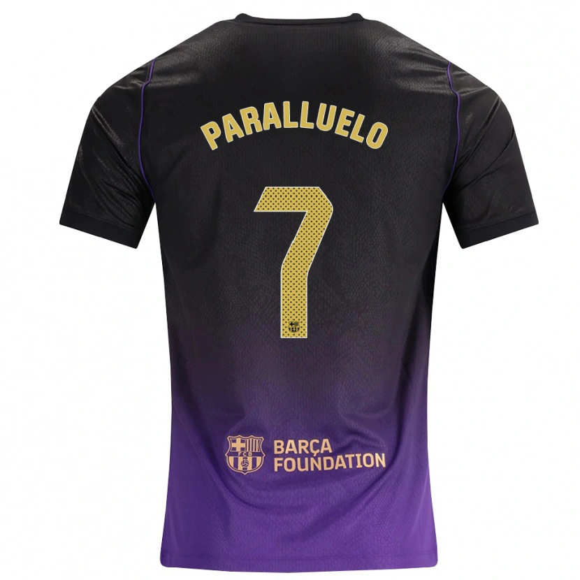Danxen Damen Salma Paralluelo #7 Lila Gelb Schwarz Auswärtstrikot Trikot 2026/27 T-Shirt Schweiz