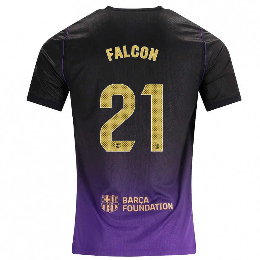 Danxen Damen Andrea Falcon #21 Lila Gelb Schwarz Auswärtstrikot Trikot 2026/27 T-Shirt Schweiz
