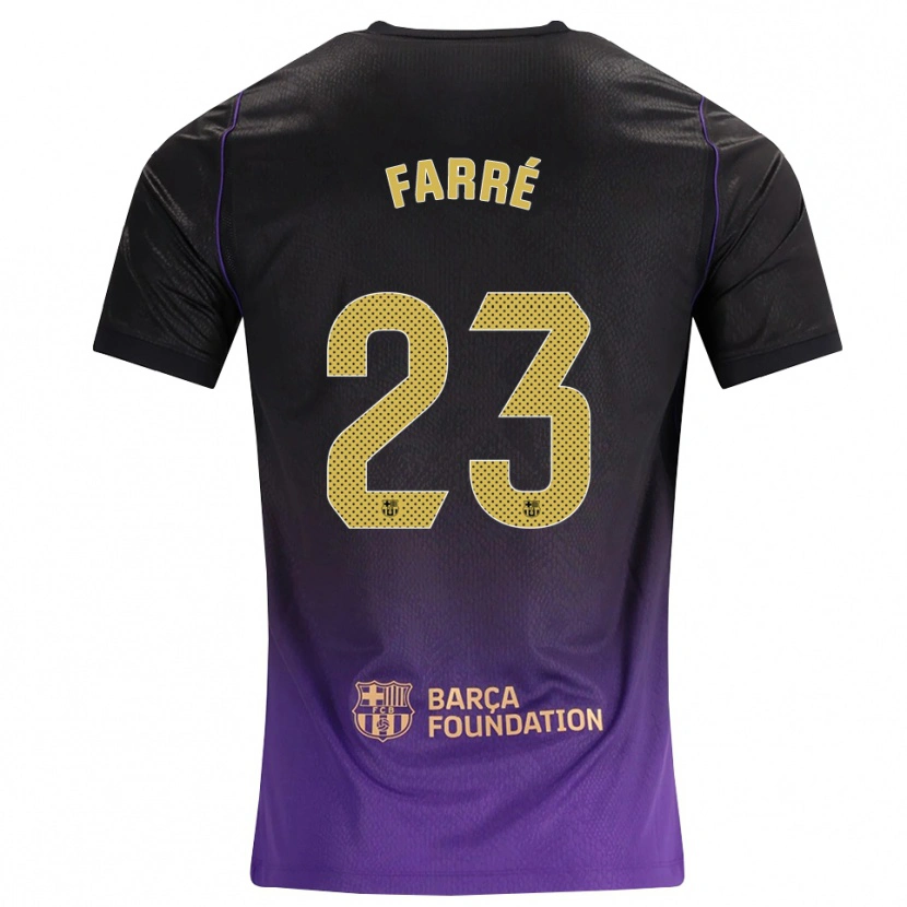 Danxen Damen Landry Farré #23 Lila Gelb Schwarz Auswärtstrikot Trikot 2026/27 T-Shirt Schweiz