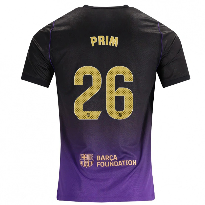 Danxen Damen Pau Prim #26 Lila Gelb Schwarz Auswärtstrikot Trikot 2026/27 T-Shirt Schweiz