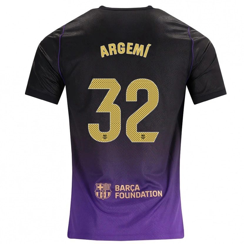 Danxen Damen Adam Argemí #32 Lila Gelb Schwarz Auswärtstrikot Trikot 2026/27 T-Shirt Schweiz